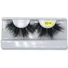 Faux cils 10 styles 25 mm 6D vison désordonné dramatique longs cils maquillage bande fl 25 mm 3D livraison directe santé beauté yeux Dhfz6