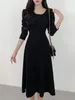 Casual Dresses Summer Dress Women Elegant Long Sleeve Office Sundress 2023 Fashion Vonda Bohemian Party Oversize Robe