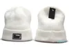Şapka Örme Moda Kış Kapağı Kafatası Açık Stil Beanie Erkek Kadın Tasarımcı Pamuk Beanies Aksesuarları Çoklu