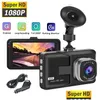 Car Dvr Car Dvrs Real Hd 1080P Dash Cam Dvr Video Recorder Cycle Recording Recorders Night Vision Wide Angle Dashcam Camera Registrar Oty9T