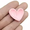 Decorative Figurines Colorful Resin Heart Ice Cream Charms Artificial Food Pendants Jewelry Making Accessories Dollhouse Decor