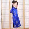 Robes de fille Robe d'été Style filles chinoises Qipao traditionnel chinois enfants Tang vêtements bébé vêtements 2312306
