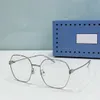 Óculos de sol graduados g óculos de sol para mulheres óculos de leitura designer de armação grande Sofisticação moderna Armação de metal Lentes personalizáveis Armação de óculos