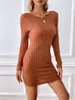 Lässige Kleider Winterkleid für Frauen Lange Frau Damen Sexy 2023