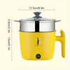1pc 1.8L Multi-functional Electric Cooker for Dorms, Homes, and Kitchens - Steam Cook, Fry, and Make Noodles with Ease