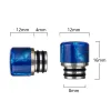 Meilleur Drip Tip 510 large alésage SS + résine époxy embout coloré pour 510 fil accessoires pour fumer Falcon BJ