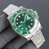 Roiex Watches Submariner Men Watch 41mm Sapphire Glass Glidhing Lock自動メカニカルセラミックグリーンブラックウォッチフルステンレス鋼防水swimmi HB69