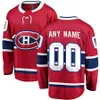 Maillot des Canadiens de Montréal Joel Armia Jersey Brett Kulak Patrick Roy Ben Chiarot Hommes Rouge Blanc Hockey Maillots Cousu sur mesure