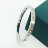 Designer Bracelet Jewelry gold bracelet bangleCard Home Card Buckle Couple Sticky Diamond Titanium Steel Lover Stainless Full Sky Star