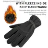 5本の指の手袋男のための冬用手袋