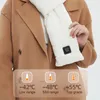 Bandanas 3 Gears ładowanie USB Elektryczne ogrzewanie szalik zmywalny podgrzewacza szyja Kobiety pokrywaj na zimę mężczyźni na zimę