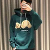 Diseñador Sudadera con capucha Sudaderas con capucha para hombre Palms Sudaderas Hombre Mujer Sudadera con capucha Top Causal Sudadera Palmangel Mujer Oso Imprimir Streetwear Camiseta Palmes Angels Tamaño