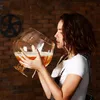 2000ml 4000ml Funny Big Huge Wine Glass For Party Y200107294z