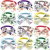 Dog Apparel 50/100pcs Bow Ties Star Pattren Pet Supplies Small Cat Bowtie Adjustable Collar Neckties Grooming Accessories