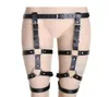 New sexy erotic harness belts women Leather Body Bondage Thigh Loop Waist Cincher Belt Straps Garter Belt men9594175