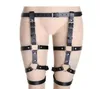 Nieuwe sexy erotische harnas riemen vrouwen Lederen Lichaam Bondage Dij Lus Taille Cincher Riem Bandjes Jarretellegordel men9594175