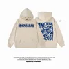 Mens Hoodies Sweatshirts Marka Hoodie Y2K Harajuku Hip Hop Mektubu Grafik Baskı Büyük Boy Krop Sweatshirt Erkekler 2024 Moda Süet Gotik 231206