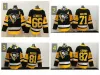 Maillots de hockey Penguins de Pittsburgh 71 Evgeni Malkin 87 Sidney Crosby 81 Phil Kessel