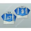 MAGLIA DA HOCKEY BUZ 9 ISRAELE personalizzata NUOVA cucitura superiore S-M-L-XL-XXL-3XL-4XL-5XL-6XL