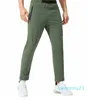 Jogger långa byxor sport yoga outfit gym sweatpants jogging byxor mens med blet casual elastic midje fitness