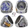 2020mlb Los Angeles Dodge Usa Campeão Profissional da World Series Ring # 7 Jogador Dftfccc3