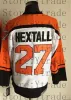 CCM Vintage Hockey 27 Ron Hextall 88 Eric Lindros 16 Bobby Clarke 28 Giroux Orange Jersey 1 Bernie Parent 7 Bill Barber Retro Ice Jer