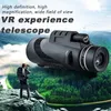 Telescope Binoculars 80X100 Powerful Monocular High Definition Zoom Night Vision with SmartPhone Holder for Hunting Camping Tool 231206