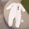 Recém nascido roupas de bebê designer macacão mistura de algodão macacões brinquedo bebê crianças bodysuit recém-nascidos roupas de luxo macacão para menino macacão