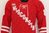 Wisconsin Badgers Hockey Jersey Cole Caufield Robbie Beydoun Linus Weissbach Dylan Holloway Pelton-by Roman Ahcan Cameron Rowe Ty Ember