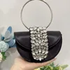 23 Yeni Fransız Peri Çantası Bling Süper Flash Elmas Tek Omuz Crossbody Bag Light Lüks Mizaç Mini El Çantası Küçük