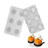 Stampi da forno Zucca di Halloween Stampo per torta in silicone per mousse al cioccolato Gelato Gelatina Budino Dessert Bakeware Pan Strumenti di decorazione