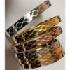 Designerarmband smycken Guldarmband Banglered och grön dubbelfärg CLAP Lovers Korean version Fashion Titanium Steel