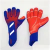 Sporthandschoenen 2022 4Mm Nieuwe Doelman Vingerbescherming Professionele Heren Voetbal Adts Kinderen Dikkere Keeper Voetbalhandschoen Drop Delivery Dhfzp