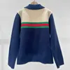 Sweatshirts pour femmes à capuche G Famille Small Abled Striped Zipper College Style haut de gamme Mignon Mignon contrasté lâche 8O6X