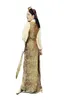 Tibetan stage wear Elegant Costume Women Asian Clothes Traditional Ethnic Art performance long Dress