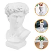 Vases David Statue Porte-Fleur Figure Crayon Résine Maquillage