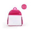 Autres fournitures scolaires de bureau Vente en gros de sublimation Blanks Cartable Fournitures scolaires Enfants Enfants Sacs à dos Garten Polyester DIY Boo Dhnsu