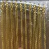 480 st guldpläterade kulkedjor halsband 45 cm 18 tum 1 2mm bra för scrabble brickor glasplattor pendelle mössor och mer231f