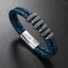 Charm Bracelets Woven Jewelry Claw Leather Bracelet Men Wristband Vintage Cowhide Men's Personalized Genuine