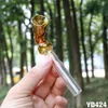 Flared glass pipe Small smoke pipe wholesale tobacco accessories Glass pipe