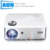 أجهزة العرض AUN AKEY8 LED Projector 4K Video Android 9 Home Theater Mini TV Beamer Beam for Cinema Mobile PS5 TVBOX 231206