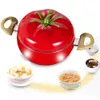 Soup Stock Pots Creative Fruit Shape Cooking Pot Aluminum Non-Stick Soup Pot Frying Pan Kitchen Cookware Set Kitchenware Saucepan 231205