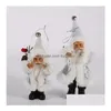 Party Favor Christmas Santa Claus Doll Toy Home Decorations Tree Xmas Happy Year Gift Drop Delivery Garden Festive Supplies Event DHF7O