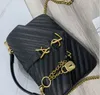 Diseñador Bolsas de hombro Mujeres Lujos Bolsos Totes Canal Embrague Flap Bolso Clásico Famoso Yslsity Viajes Crossbody Bolsa de lujo Monedero de hombro Alta calidad