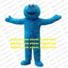 Long Fur Elmo Monster Cookie Mascot Costume Adult Cartoon Character Outfit Suit Large-scale Activities Hilarious Funny CX2006208a