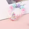 Unicorn Children's Decorative Halsband Set Little Girl Baby Jewelry Birthday Present