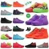 Ball Lamelo Schuhe Mb.01 Lo Basketballschuh 1of1 Queen und Rock Ridge Red Blast Galaxy Sky Blue Unc Iridescent