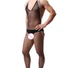 Men Underwear Fishnet Stockings Pantyhose Leopard Prints High Elastic Socks S Front Body Stocking Lingerie Bodysuit