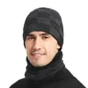 Bandane Skullies Berretti Uomo Cappello invernale Donna Cappelli lavorati a maglia Per berretto Beanie Gorro Spessore caldo senza tesa in pelliccia Cofano da uomo