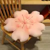 Cushion/Decorative Stuffed Five Petal Flower Cushion Girly Room Decor Flower Cushion Seat Bay Window Cushion Setting for Kids Bedroom Seat